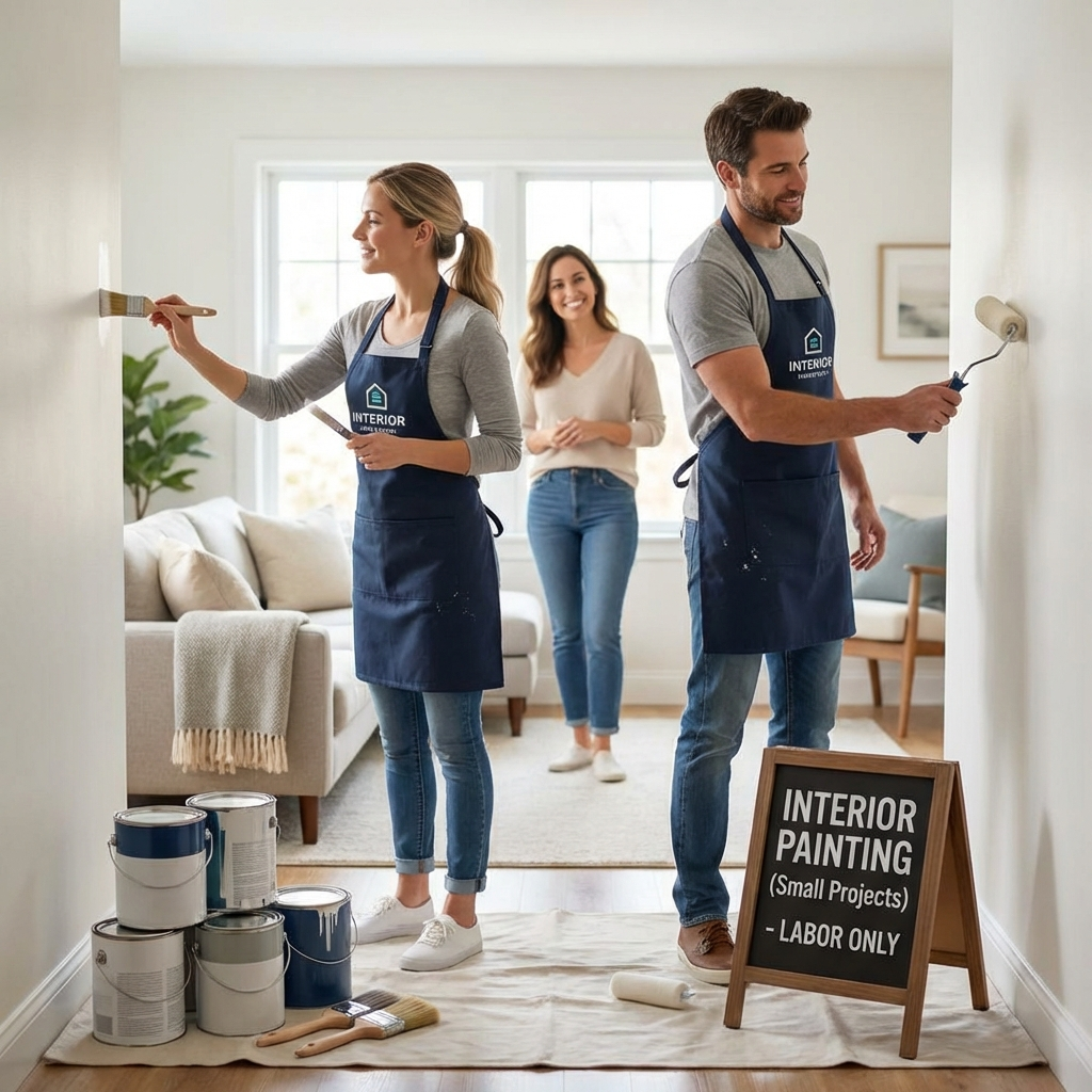 Interior Painting (Small Projects)
